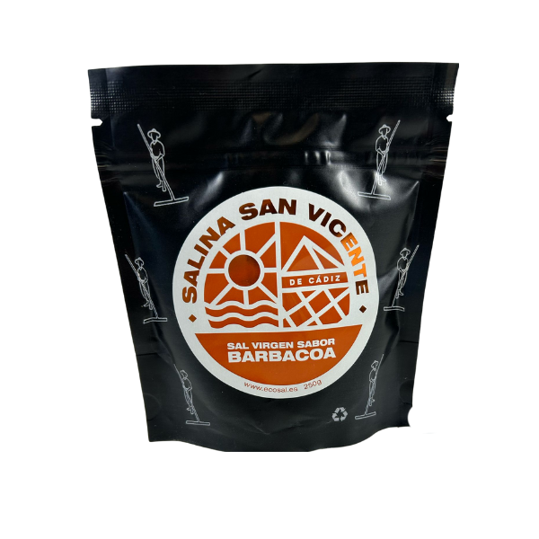 Sal Virgen Barbacoa Doypack 250 G - San Vicente