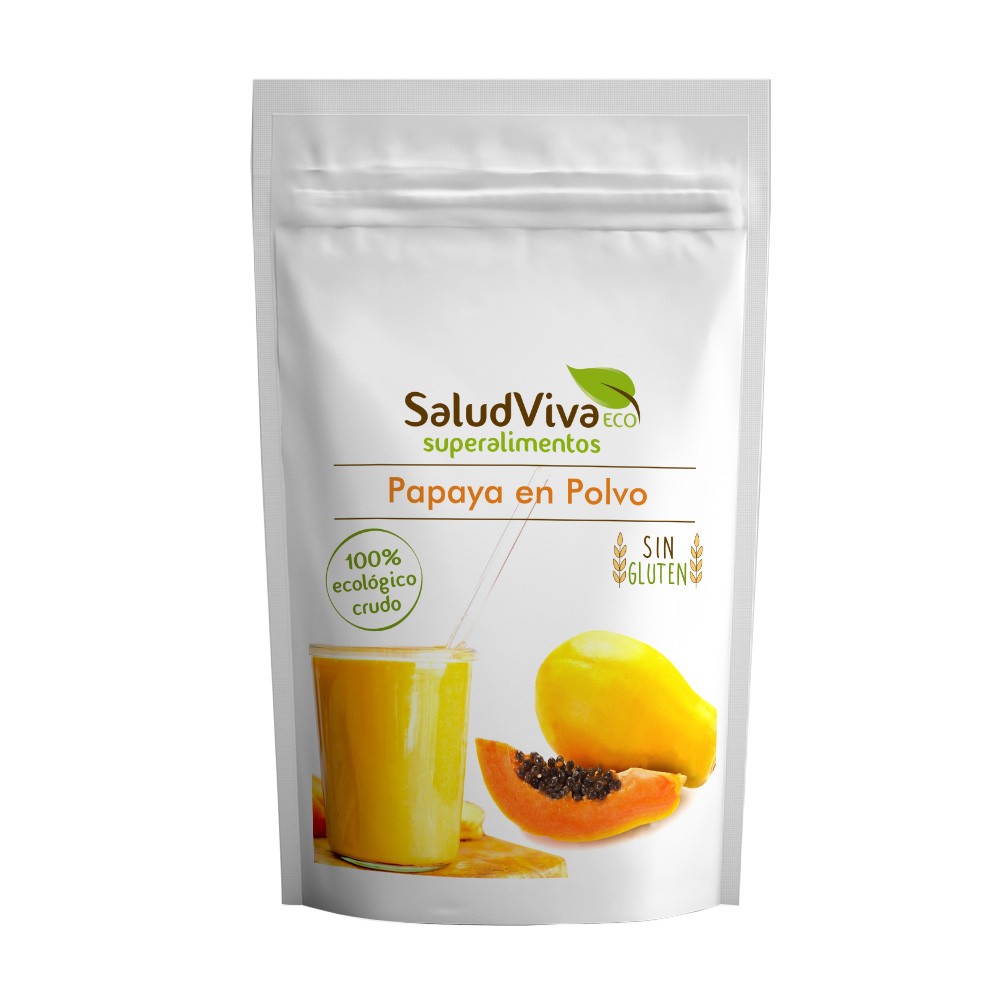 Papaya En Polvo 125 G - Saludviva