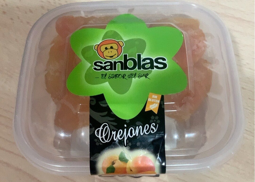 Orejones De Albaricoque Tarrina 250 G - San Blas