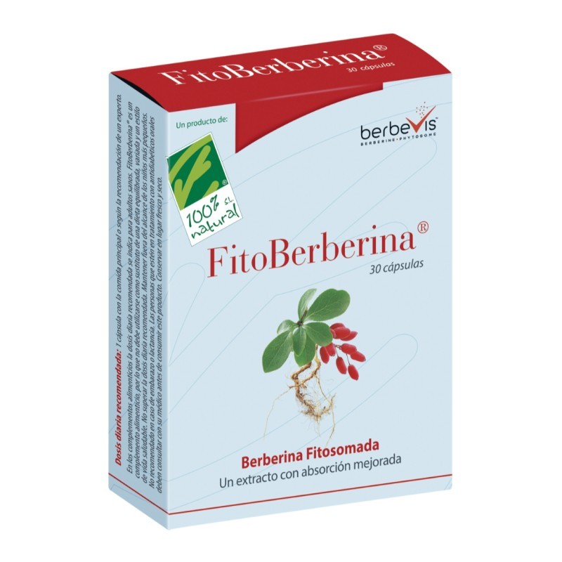 Fitoberberina 30 Cápsulas - 100% Natural