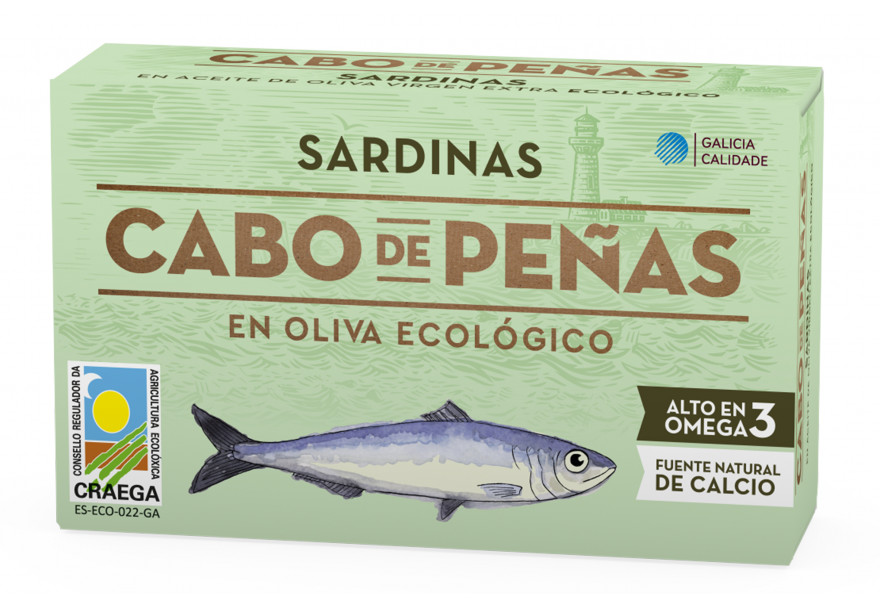 Sardina Aceite Oliva V.E. Ecologico - Cabo De Peñas