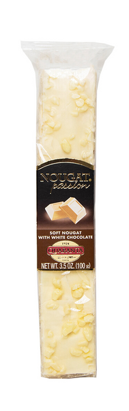 Turrón Blando Con Chocolate Blanco 100 G - Nougat