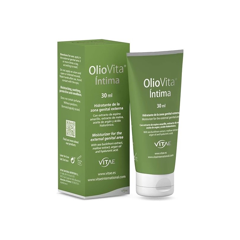 Oliovita Intima Crema Hidratante 30Gr - Vitae