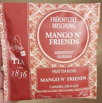 Pirámide De Té Mango Friends 4 G - Tea