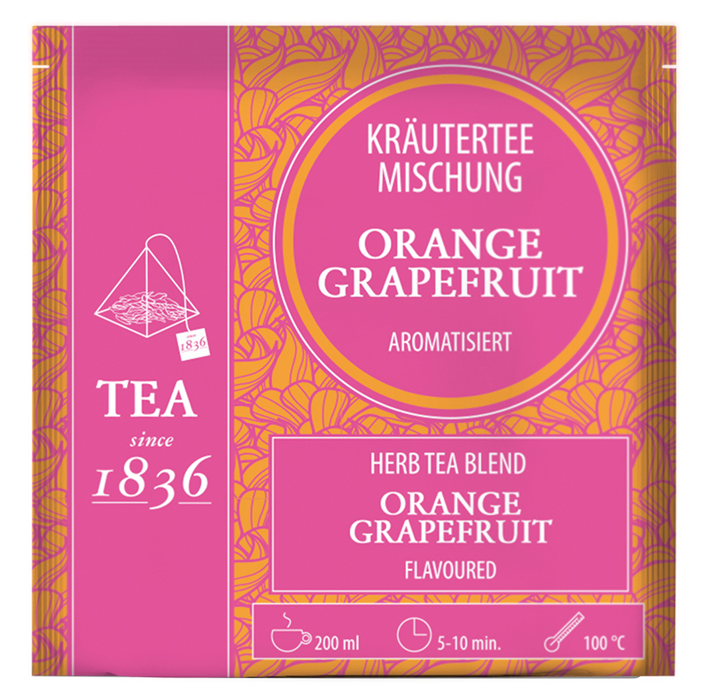 Pirámide De Té Orange Grapefruit 4 G - Tea