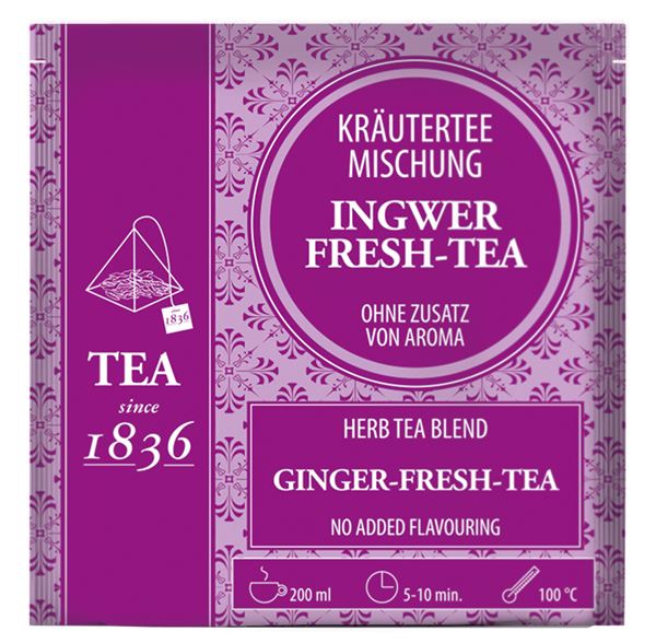 Pirámide De Té Ingwer Fresh-Tea 4 G - Tea