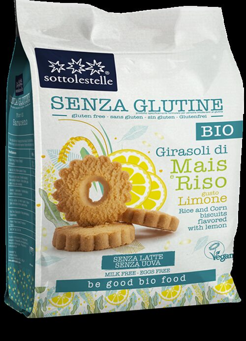 Galleta Maiz Arroz Limón S/G 250 G. - Sotolestelle