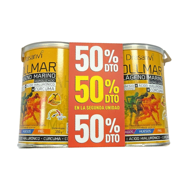 Pack Collmar Magnesio Cúrcuma Vainilla 2ª Ud 50 Dto - Drasanvi