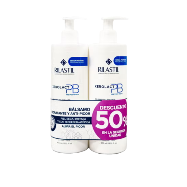 Duplo Xerolact PB 2ª Ud. 50 % Dto. - Rilastil