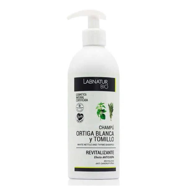 Champú Revitalizante Ortiga Blanca Tomillo Bio 450ml - Labnatur