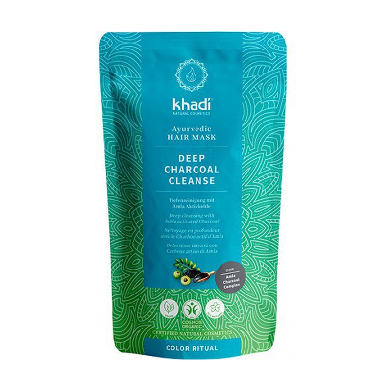 Mascarilla Detox Con Carbon De Amla 50 Gr - Khadi