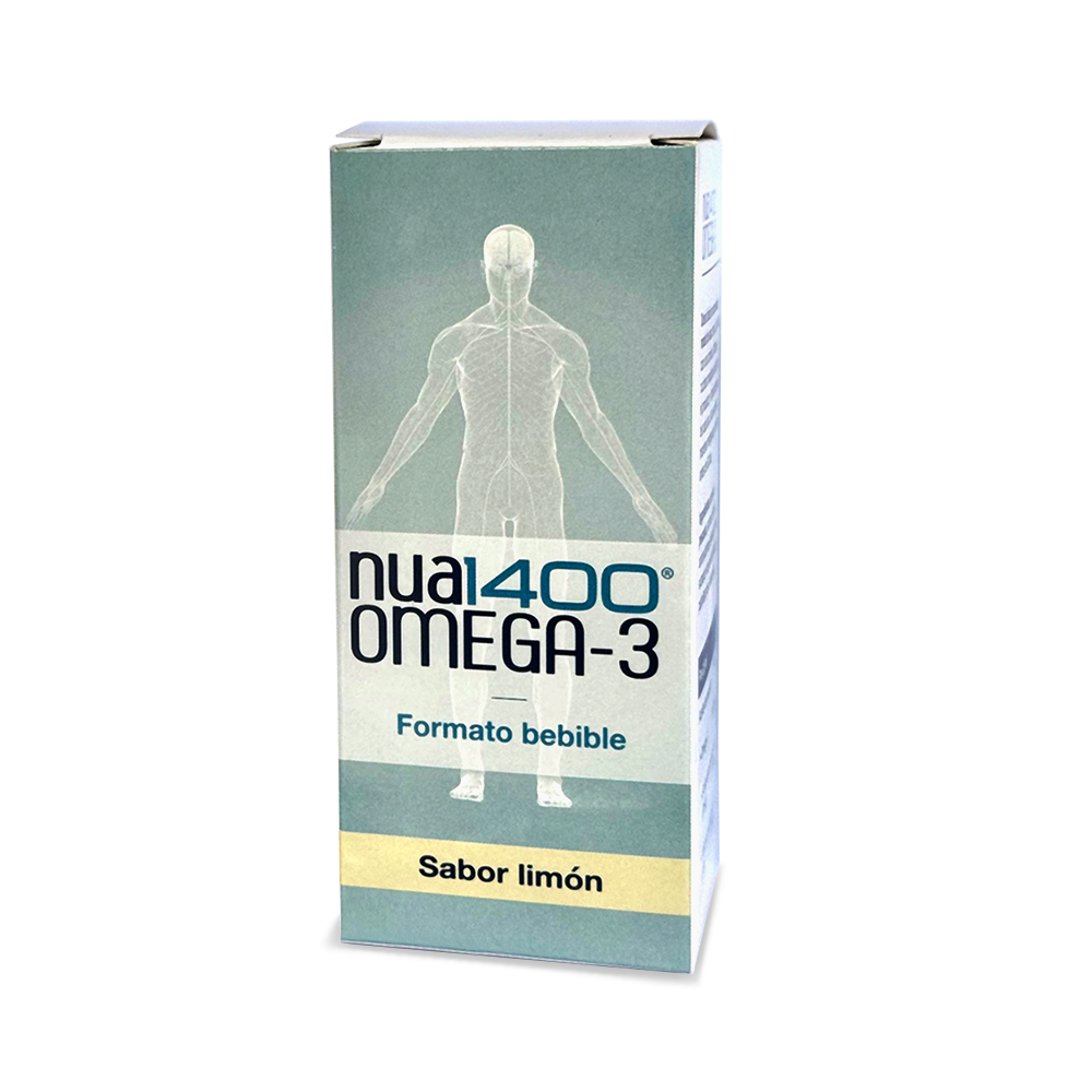 Nua1400 Omega 3 Limón 60 ML- Nua