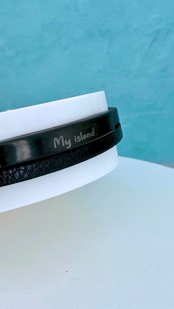 Pulsera Cuero Antonio  - Le Bubú