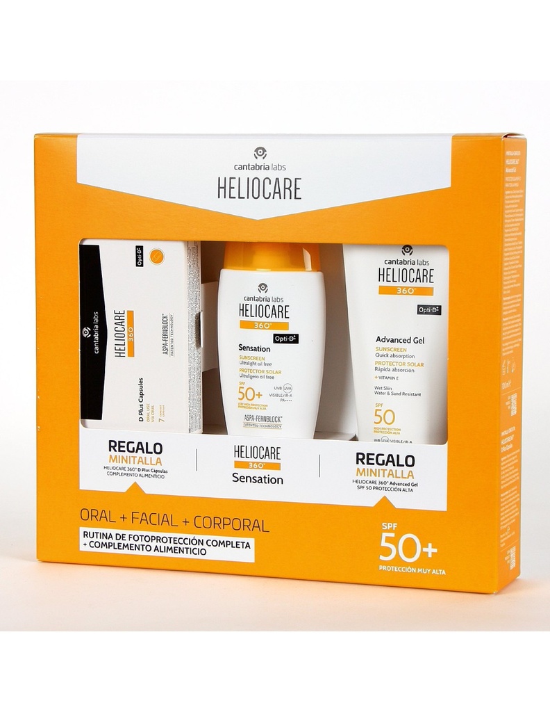 Heliocare 360ª Sensation Spf 50+ 50 Ml + Regalos - Cantabria Labs