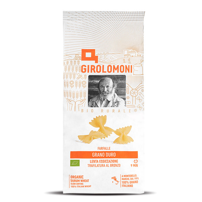 Farfalle Grano Duro 500 Gr.- Girolomoni