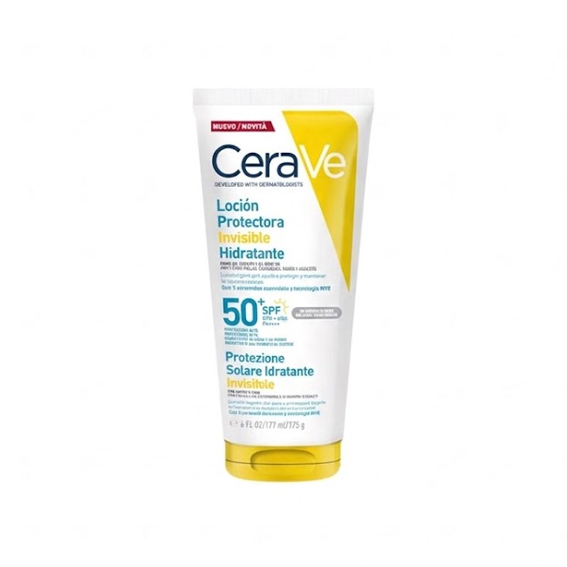 Loción Protectora Hidratante Invisible 50 SPF+ 175 G - Cerave
