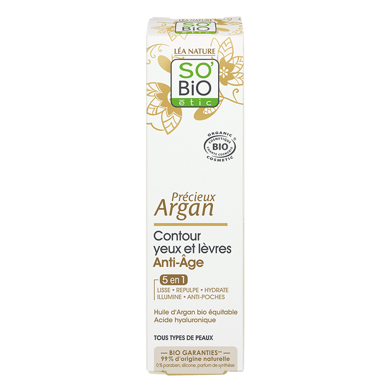 Contorno De Ojos Y Labios Antiedad 15 Ml. - So Bio