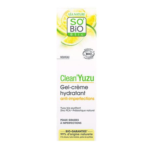 Crema Gel Hidratante Anti Imperfecciones 40 Ml. - So Bio