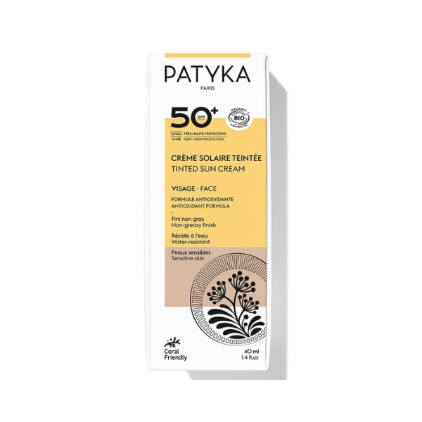 Crema Solar Tintada Spf 50+ Medio 40 Ml - Patyka