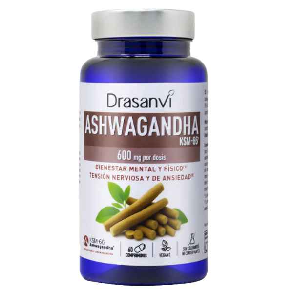 Ashwagandha 60 comprimidos Ksm-66 - Drasanvi