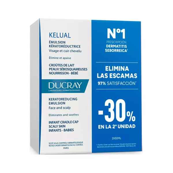 Duplo Kelual Emulsion 2x50 Ml. 30% Dto. 2ª Unidad - Ducray