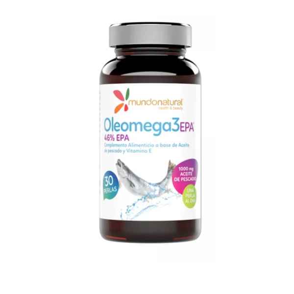 Oleomega 3 Epa 46% TG 30 Perlas - Mundo Natural