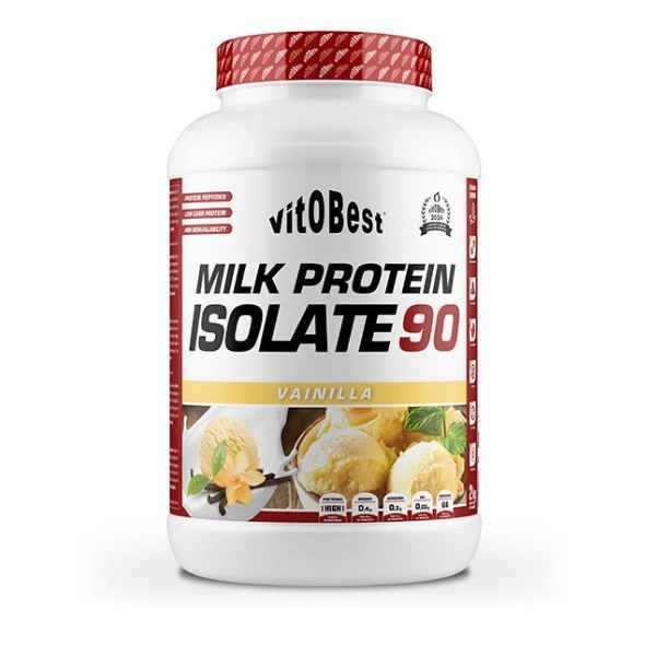 Proteina Milk Isolate 90 Vainilla 1 Kg. - VitoBest