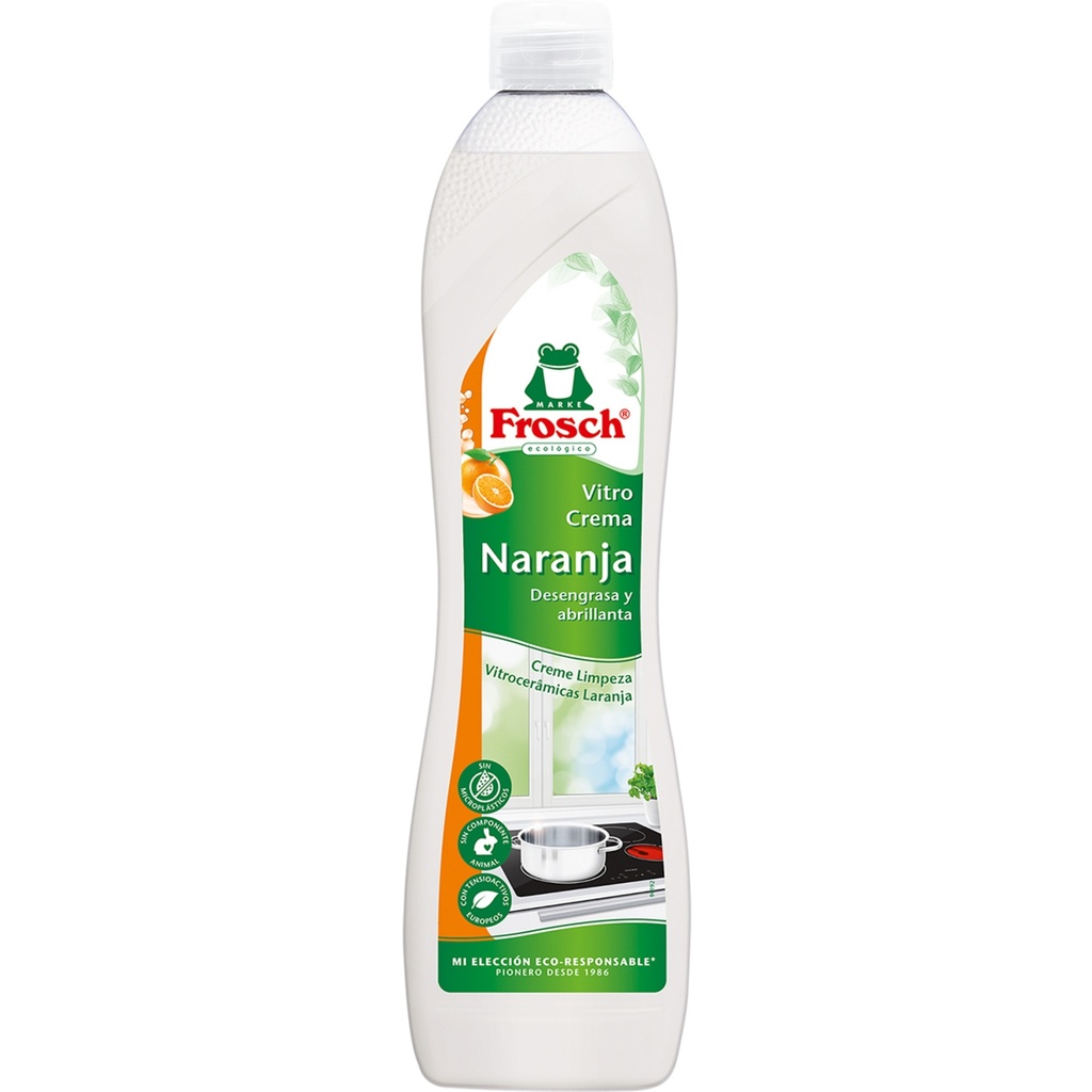 Crema Vitrocerámica Naranja 500 Ml. - Frosh