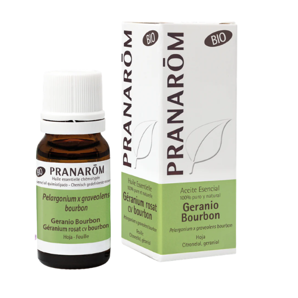 Aceite Esencial Geranio Bourubon 10 Ml. - Pranarom