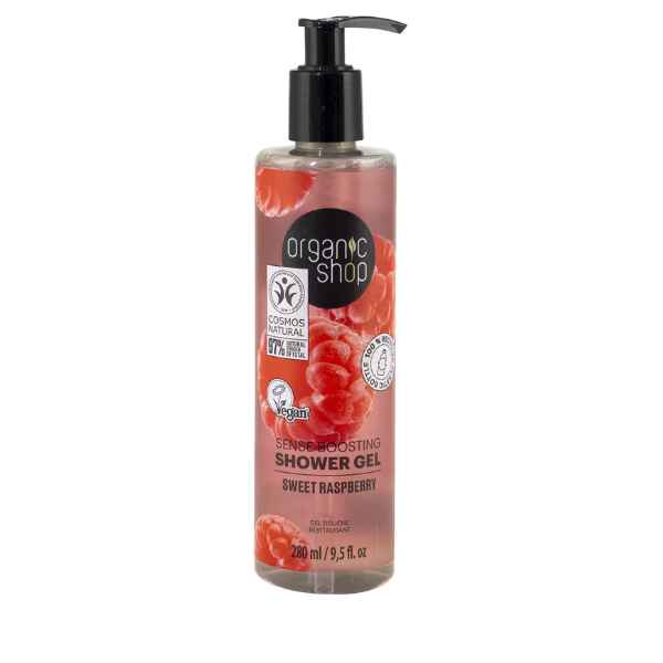 Gel De Ducha Renovador De Frambuesa 280 Ml. - Organic Shop