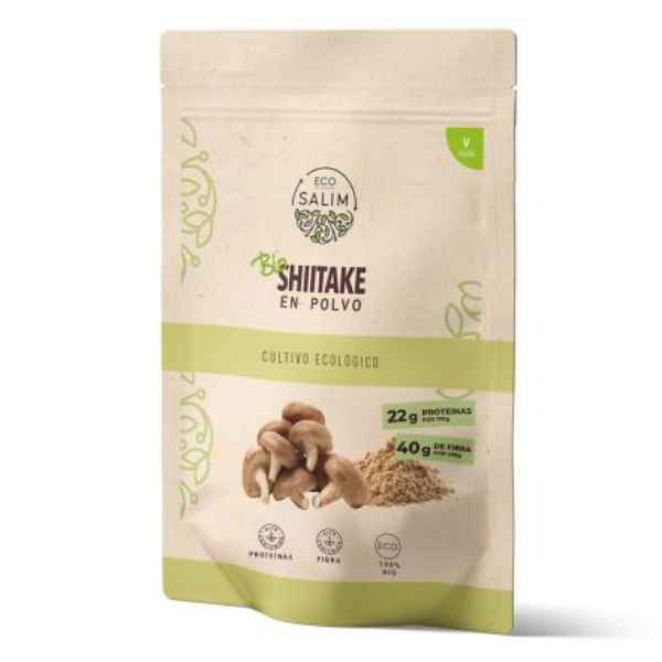 Shiitake Polvo Vegano Bio 125 G. - Ecosalim