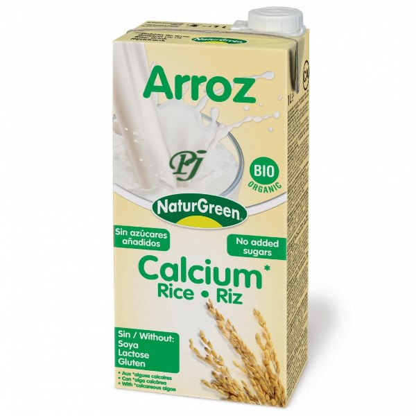 Bebida Arroz Calcio 1L - Naturgreen