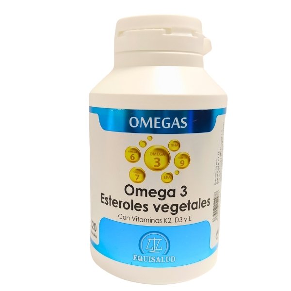 Omega 3 Esteroles Veg. 120 Cápsulas - Equisalud