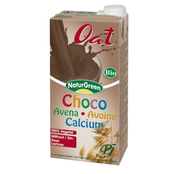 Bebida Avena Choco Calcio 200Ml - Naturgreen