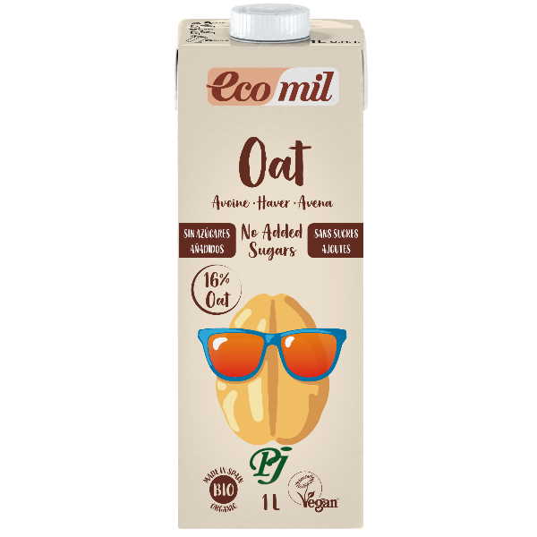 Ecomil Bebida Avena Nature 1L - Nutriops
