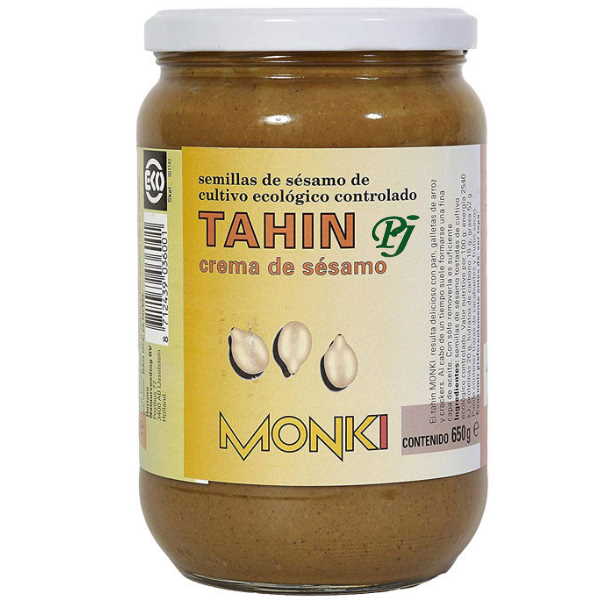 Tahin Crema De Sesamo Sin Sal Bio 650 Gr. - Monki