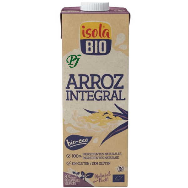 Bebida De Arroz Integral 1L - Isola