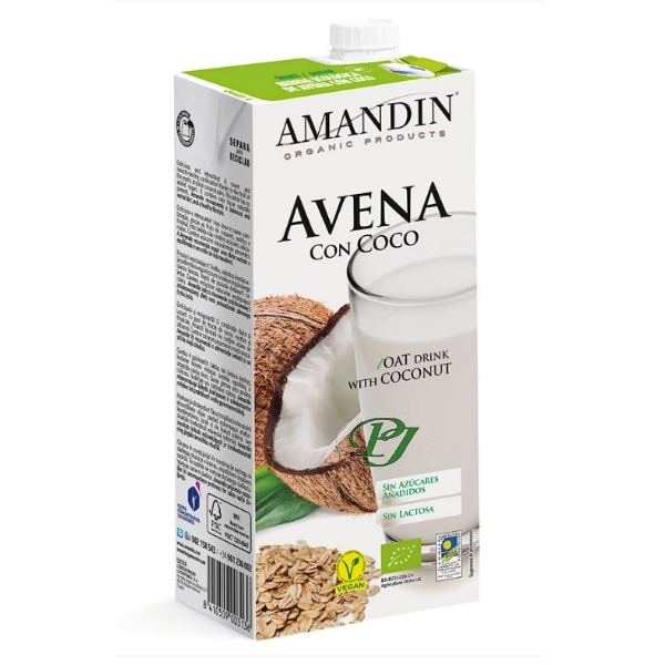 Bebida Avena Coco 1L - Amandin