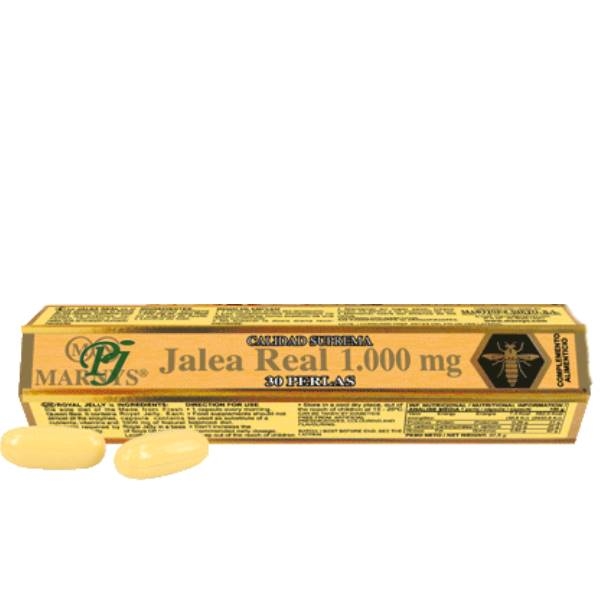 Jalea Con Lecitina 30 Capsulas Tubo - Marnys