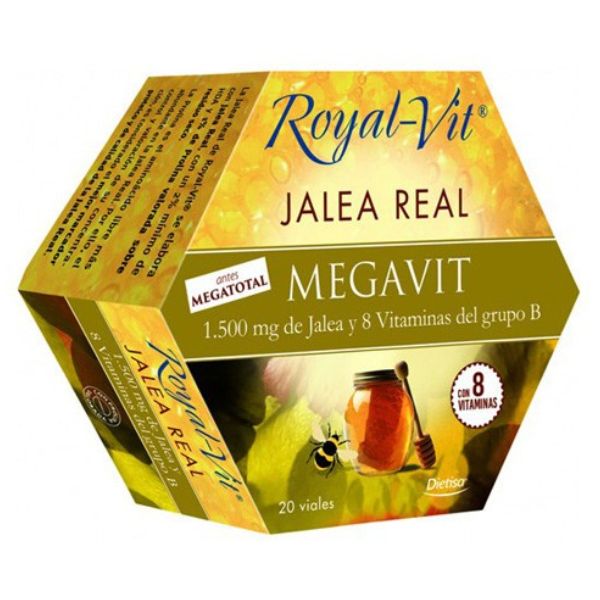 Royal Vit Megavit 1500 Mg. 20 Viales (Antes Megatotal) - Dielisa