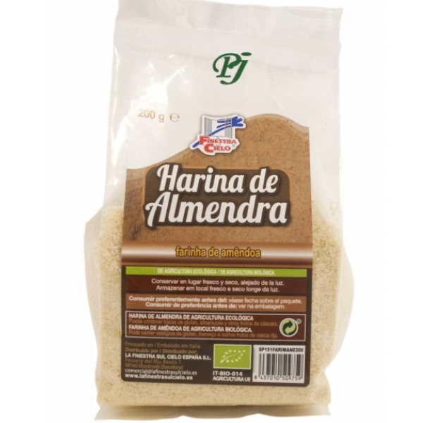 Harina De Almendra Bio 200Gr - La Finestra
