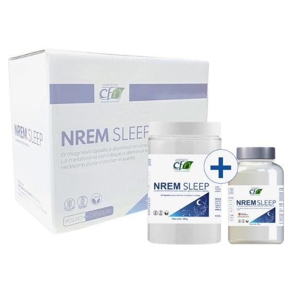 Pack Nrem Sleep 60 Cápsulas + Polvo 196Gr - Cfn