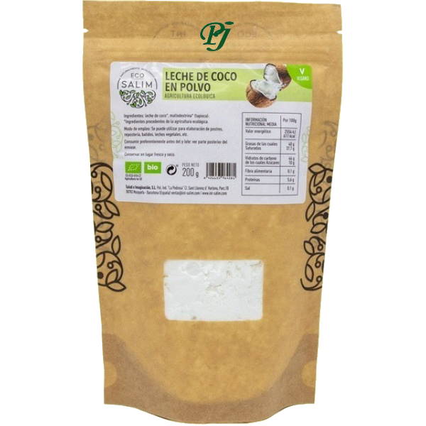 Leche De Coco En Polvo 200Gr Eco - Intsalim