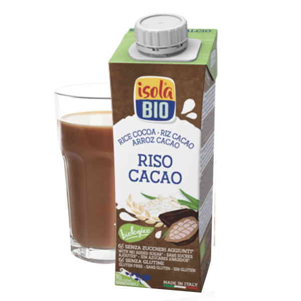 Bebida De Arroz Cacao Bio 250Ml - Isola