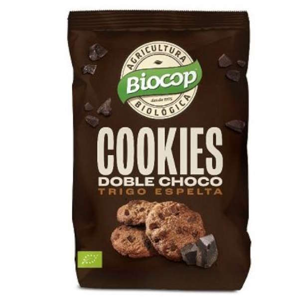 Cookies Trigo Espelta Doble Choco 200 G. - Biocop
