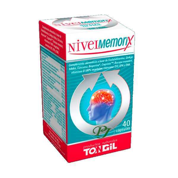 Nivel Memorix 40 Capsulas - Tongil
