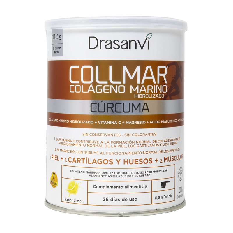 Collmar Colageno Magnesio Curcuma Limon 300Gr - Drasanvi