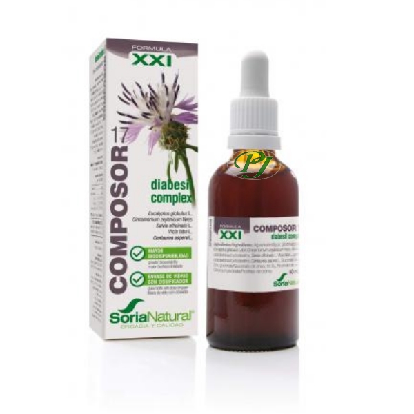 Composor 17 50Ml Formula Xxi Diabesil - Soria Natural