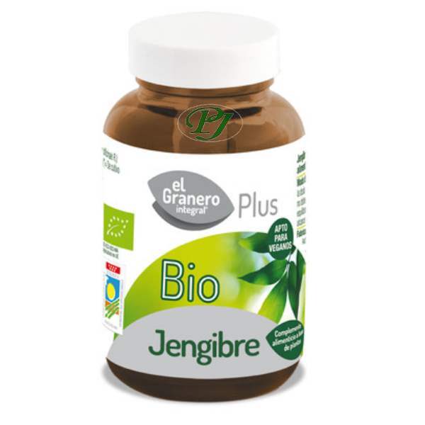 Jengibre Bio 90 Capsulas 500Mg - El Granero
