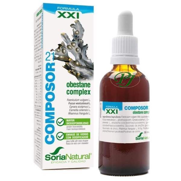 Composor 21 50Ml Formula Xxi - Soria Natural